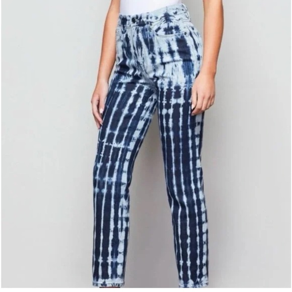 Good American Vintage Shibori Tie Dye Jeans - Picture 5 of 16